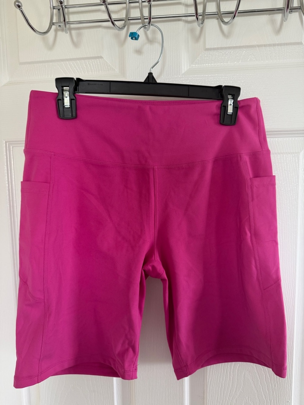 Women's Pink Active Shorts with Side Pockets